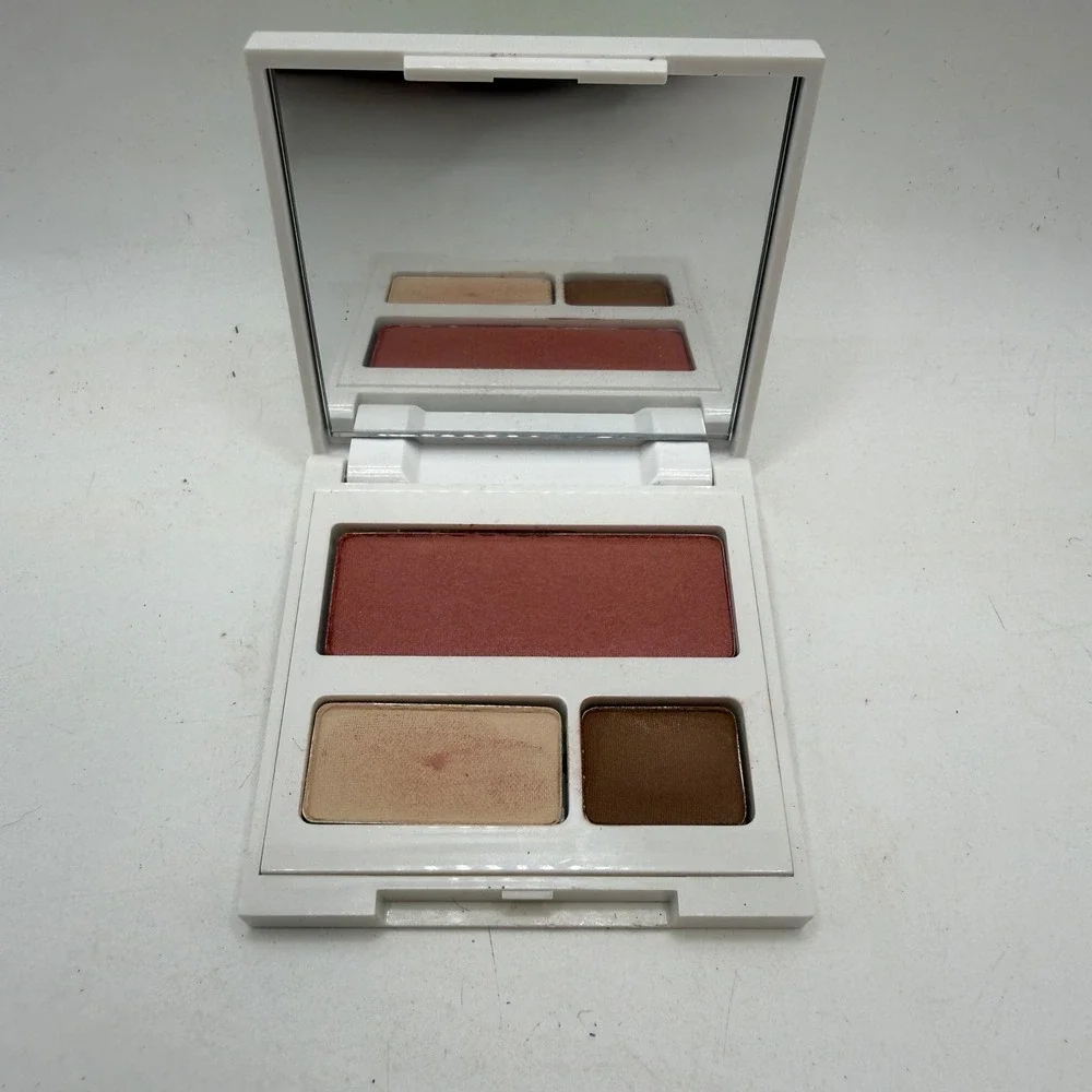 Clinique Makeup Palette New Clover Blush All About Shadow Morning Java Trio
